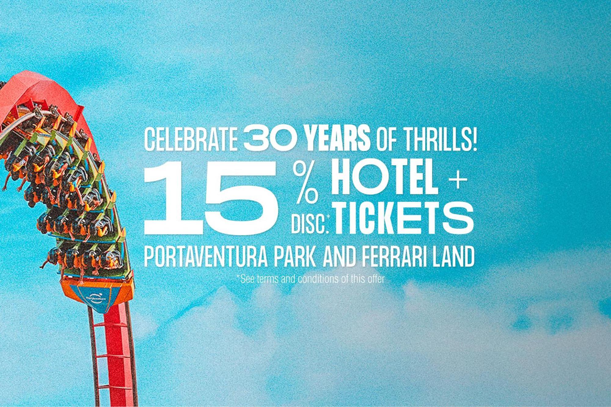 Portaventura Roulette - Includes Unlimited Access To Portaventura Park & 1 Access To Ferrari Land Hotel 4*